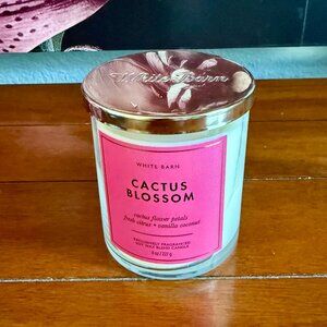 NEW CACTUS BLOSSOM Single Wick Candle 8oz Bath & Body Works